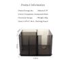 EKAYG Barbershop Tool Storage Box Professional Salon Scissors Clipper Storage Box Barber Storage Box Holder Tool Storage Box (Transparent) view 2