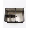 EKAYG Barbershop Tool Storage Box Professional Salon Scissors Clipper Storage Box Barber Storage Box Holder Tool Storage Box (Transparent) view 3