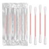 1000 Pack Cotton Swabs, Individually Wrapped Cotton Swab, Individually Wrapped Double Tipped Paper Sticks for Ear, Make-up(Spiral-Round End) view 1