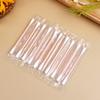 1000 Pack Cotton Swabs, Individually Wrapped Cotton Swab, Individually Wrapped Double Tipped Paper Sticks for Ear, Make-up(Spiral-Round End) view 4