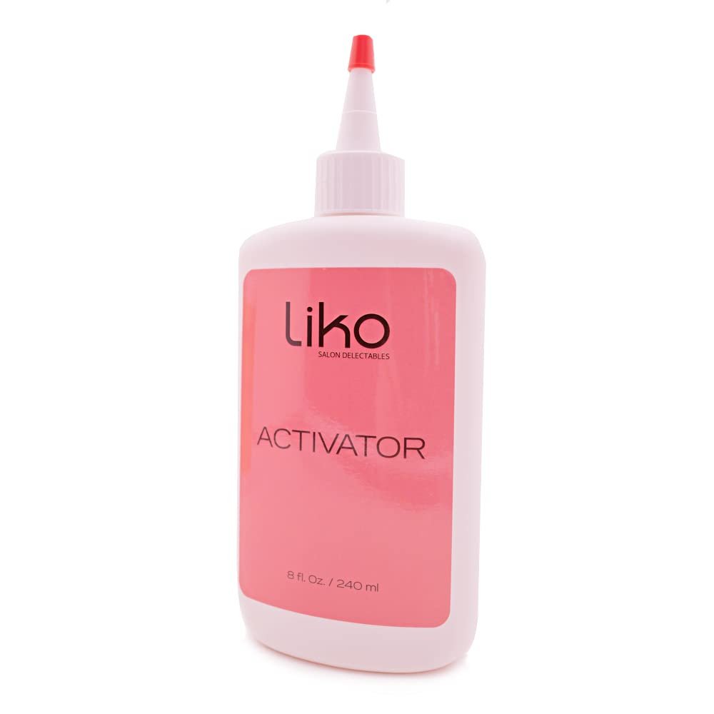 LIKO Dip Powder Activator, Quick-Dry Nail Activator with Nourishing Vitamins and Minerals for Long-Lasting, Chip-Resistant Finish - Easy to Apply and Travel Size 1 Pcs, 8oz Activator