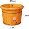 Scpantkend Foot and Leg Spa for Adults,Sauna Wooden Bucket,Foot Massage Spa for Home,Relax Pedicure Foot Bath Foot Spa Household Wash Ba (Size : B) view 4
