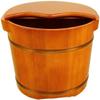 Scpantkend Handmade Massage Bucket Foot Bath, Foot Spa Wash Bucket Feet Bath Basin Tub Foot Bath Spa Bowl for Feet Stress (Size : B) view 1