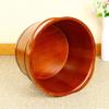 Scpantkend Handmade Massage Bucket Foot Bath, Foot Spa Wash Bucket Feet Bath Basin Tub Foot Bath Spa Bowl for Feet Stress (Size : B) view 3