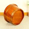 Scpantkend Handmade Massage Bucket Foot Bath, Foot Spa Wash Bucket Feet Bath Basin Tub Foot Bath Spa Bowl for Feet Stress (Size : B) view 4