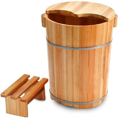 Pedicure Barrels Pedicure Bowl Spa Massage for Soaking Feet Massager Foot Tub Foot Bath Barrel,with Lid Foot Spa Bath Massager