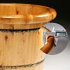 Scpantkend Adult Wooden Foot Basin, Household Foot Bath Barrel, Foot Bath, Foot Bath Household, Foot Bath, Fragrant Fir Barrel, Foot Spa Bath Massager view 4