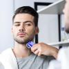 DASHENRAN Mini-Shave Portable Electric Shaver, Electric Razor for Men,Rechargeable Shaver Charging Easy One-Button Use for Home, Car, Travel (Black) view 2