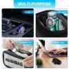 DASHENRAN Mini-Shave Portable Electric Shaver, Electric Razor for Men,Rechargeable Shaver Charging Easy One-Button Use for Home, Car, Travel (Black) view 3