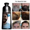 Maani Essence Hair Color Shampoo for Men's Mustache & Beard, Black, Gel, Permanent, 5 Minutes Color Dye, Long Lasting, Black, Suitable for Black Hair view 2
