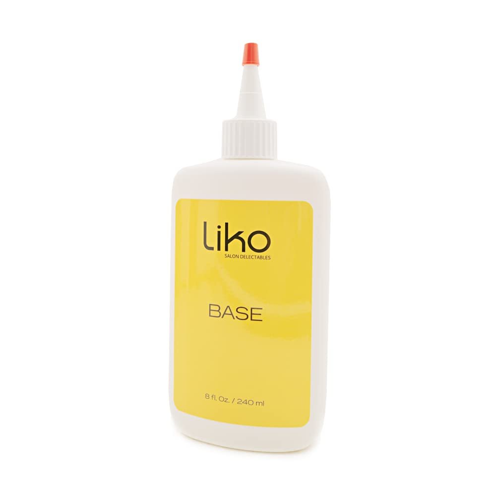 LIKO Protective Nail Base Coat for Stronger, Healthier Nails - Smooth Application and Long-Lasting Results, 8Oz Pack - 1