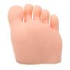 Nails Art Training Display Fake Half Foot Model, Nail Art Foot Model, Light Skin Color Practice Silicone Foot Model (Left) view 4