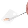 Beaupretty 1set Makeup Mixing Palette with Spatula Stainless Steel Color Mixing Tray for Nail Art Foundation Eyelash Eye Shadow Versatile and Easy to Clean view 4