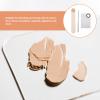 Beaupretty 1set Stainless Steel Makeup Mixing Palette with Spatula for Foundation Nail Art Cosmetic Mixing Tray for and Projects view 3