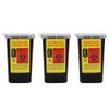 3pcs Waste Needle Storage Box, Blade Syringe Needle Trash Container Case view 2