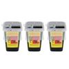 3pcs Waste Needle Storage Box, Blade Syringe Needle Trash Container Case view 4