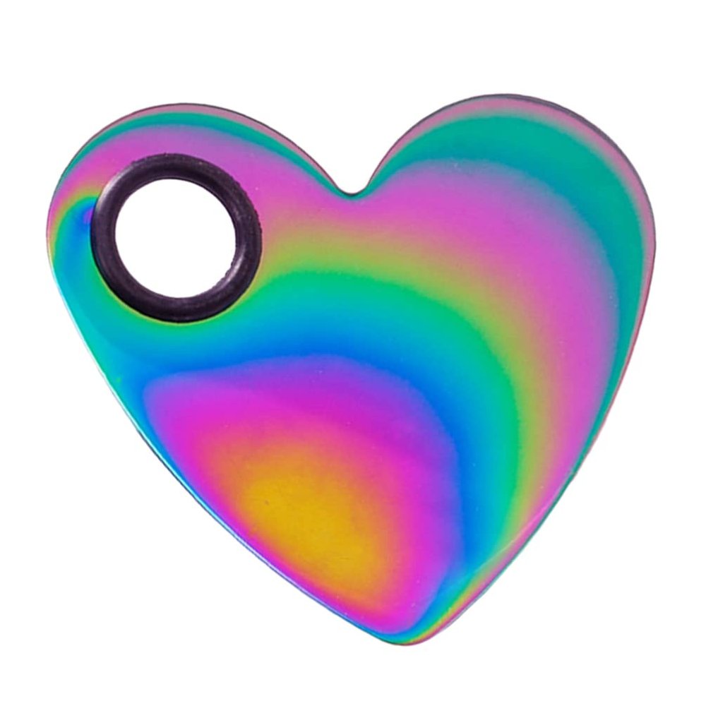 Beaupretty 1set Heart Shaped Cosmetic Mixing Spatula Nail Art Palette Mixing Stick for Makeup and Pigment Blending Durable and Easy to Clean