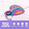 Beaupretty 1set Heart Shaped Cosmetic Mixing Spatula Nail Art Palette Mixing Stick for Makeup and Pigment Blending Durable and Easy to Clean view 4
