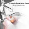 Eyebrow Hair Remover Replacement Heads for Finishing Touch Flawless Facial Hair Remover,Painless Replacement Blades for Flawless Brows Hair Removal,with Cleaning Brush,As Seen On Tv(4 Count). view 2