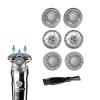 SH90 Replacement Heads for Philips Norelco Shaver S9000 Serie and S8000 Series, Upgrade Double-Layer Precision Blades,6 pcs view 1
