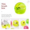 FOMIYES 1set Nail Drill Bits Cleaning Brush Detachable Soft and Hard Brush for Nail Art and Manicure for Professional and Home Use Design Convenient Grip view 4