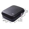 Maniology Deluxe Stamping Plates and Polish Holder Case (Lilac Dream, Jet Black, Cobalt Blue), Nail Accessories Organizer (Lilac Dream) view 4