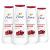 Dove Body Wash Revitalizante Cherry & Chia Milk 4 Count for Renewed, Healthy-Looking Skin Gentle Skin Cleanser with 24hr Renewing MicroMoisture 20 oz view 1