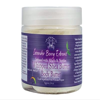 Yadain Lavender Berry Extreme Body Butter | Whipped Shea Butter for Face and Body Moisturizing Natural Body Butter for Skin Hydration & Recovery, 12oz