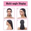 Leeven Unisex Dreadlock Cap Locs for Braids & Sleep, Black, Grey view 4