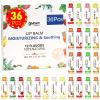 DMSKY Natural Lip Balm Bulk 36 Pack, Moisturizing Lip Balm with Vitamin E and Coconut Oil, Lip Care Product for Chapped Lips-12 Flavors view 1