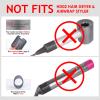 Upgraded Hair Dryer Filter Cover Compatible with Dyson Supersonic HD01 HD03 HD08 Hair Dryer Attachment, Hair Dryer Strainer Filter with Filter Cleaning Brush Replacement Parts(Gray) view 2
