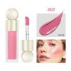 Hocossy Soft Cream Blush Makeup Liquid Blush for Cheeks Dewy Finish Long-Wearing Natural-Looking Makeup Beauty (#2 strawberry pink) view 2