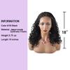 18 inch Box Braided Wigs 13X5 Lace Front Knotless Hand-Braided Wigs with Baby Hair for Black Women (18", 1B# Black) view 2