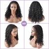 18 inch Box Braided Wigs 13X5 Lace Front Knotless Hand-Braided Wigs with Baby Hair for Black Women (18", 1B# Black) view 4