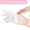COOLJOB 100% Cotton Gloves, 6 Pairs White Cotton Gloves for Dry Hands Moisturizing & Eczema, Overnight Lotion, Sleep & Spa Treatment for Women & Men, Breathable Work Glove Liners, Large Size view 3