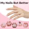 modelones Builder Nail Set, Builder Base Colors Jelly Nude Pink 6 Colors view 3