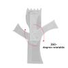 Beard Shaper Kit - Premium Shaping Tool - 100% Clear | Many Styles - The Ultimate Beard/Hair Lineup - Beard Stencil Guide Template 360 Rotation view 3