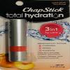 ChapStick Total Hydration Sweet Peach Lip Balm Tube, Triple Action Formula Hydrating Lip Care - 0.12 Oz view 1