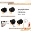 4 Pcs Messy Hair Bun Hairpiece Fake Hair Bun Messy Bun Scrunchie Hair Pieces for Updos Bun Wig Hair Extensions Pieces for Women view 2