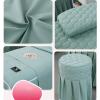 MIPOPS 4-Piece Microfiber Massage Table Sheet Set, Soft Facial Bed Cover, Beauty Bed Cover Bed Skirt Sheet Salon Bed Cover(A,190x70cm(75x28inch)) view 2