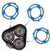 SH50 Replacement Heads for Philips Norelco 5000 Series with Blade Retaining Rings 3-pc Pack view 3
