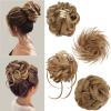 4 Pcs Messy Hair Bun Hairpiece Fake Hair Bun Messy Bun Scrunchie Hair Pieces for Updos Bun Wig Hair Extensions Pieces for Women view 1