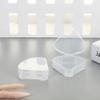 Beavorty 10Pcs Makeup Sponge Storage Box Portable Travel Makeup Sponge Powder Puff Case view 2