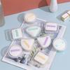 Beavorty 10Pcs Makeup Sponge Storage Box Portable Travel Makeup Sponge Powder Puff Case view 4