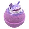 Handmade Amethyst Bath Bomb with Epsom Salts view 1
