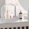 Beavorty Desktop Makeup Organizer Lid Cosmetic Storage Box for Skincare and for Home Office and Dorm Organization view 2