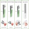 NEMIBAD 4 Pcs Manicure Set Stainless Steel Nail Clippers for Women (Green) view 3