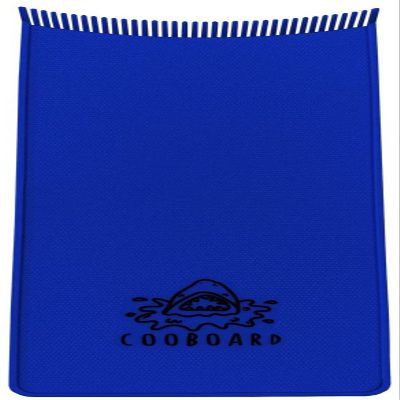 Authentic Cooboard Balayage Board with Teeth | Original Highlighting Paddle from The Maker of Cooboard Hair Highlighting Kit | Easy to Clean, Sturdy, Lightweight (Cooboard Blue)