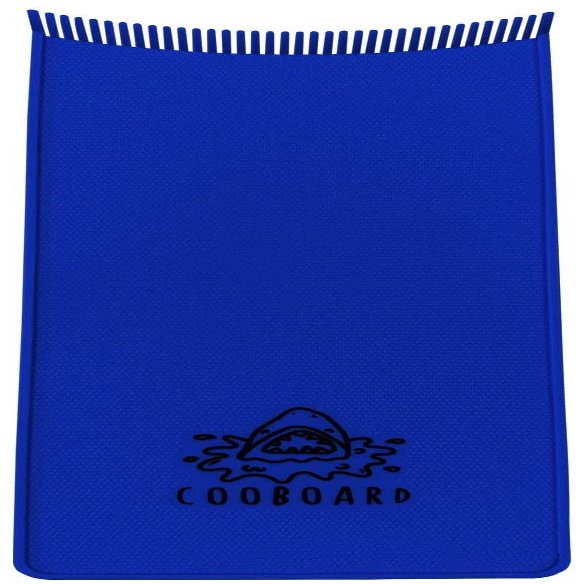 Authentic Cooboard Balayage Board with Teeth | Original Highlighting Paddle from The Maker of Cooboard Hair Highlighting Kit | Easy to Clean, Sturdy, Lightweight (Cooboard Blue)