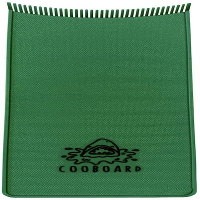 Authentic Cooboard Balayage Board with Teeth | Original Highlighting Paddle from The Maker of Cooboard Hair Highlighting Kit | Easy to Clean, Sturdy, Lightweight (Cooboard Green)